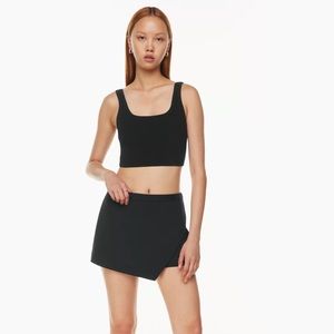 Aritzia Sculpt Knit Tank Black